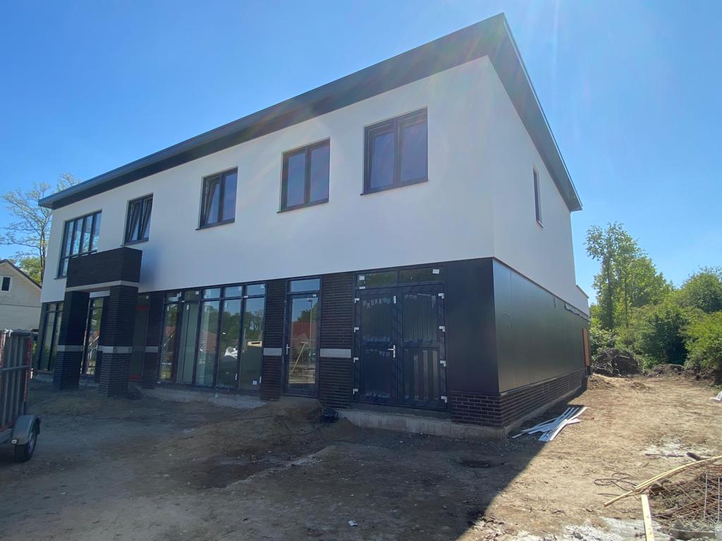 Nieuwbouw Kantine met bovenwoning